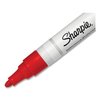 Sharpie Marker, SharpiePoint, Med, Red 34902